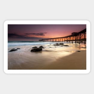 Catherine Hill Bay sunrise Sticker